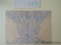 菊花草堵頭手繪稿藏品圖，第1張