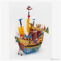 紙糊王船藏品圖，第3張