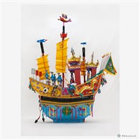 紙糊王船藏品圖，第6張