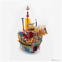 紙糊王船藏品圖，第9張