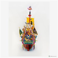 紙糊王船藏品圖，第10張