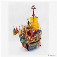 紙糊王船藏品圖，第12張