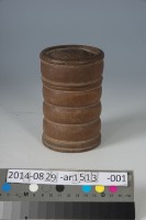 竹質篩藥粉盒	 	藏品圖，第1張