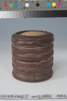 竹製篩藥粉盒	 	藏品圖，第1張