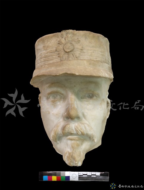 臺灣總督兒玉源太郎人像頭部殘件的圖片