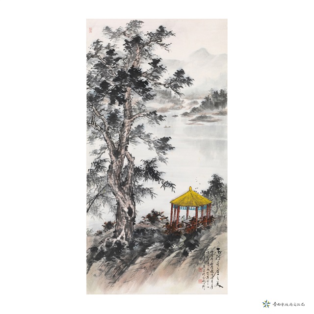 白河水庫之美的圖片