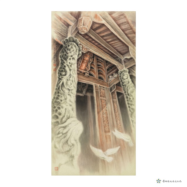 神殿顏色—麻豆的圖片