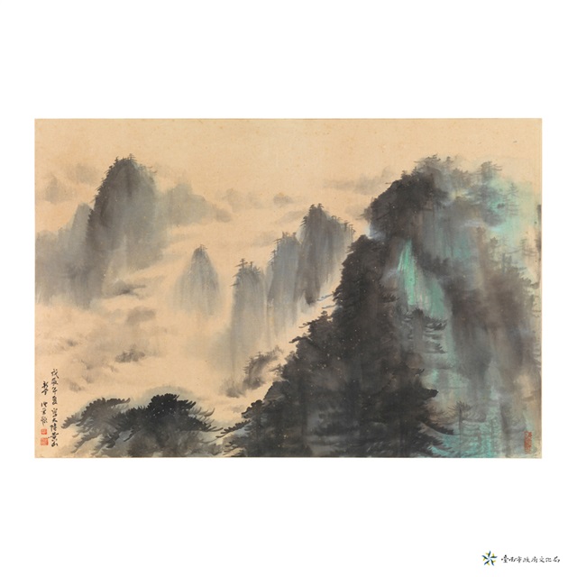 黃山後海的圖片