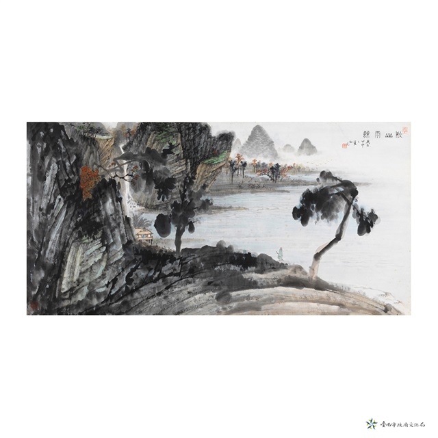 秋山雨餘的圖片