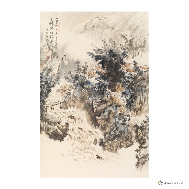 小橋流水的圖片