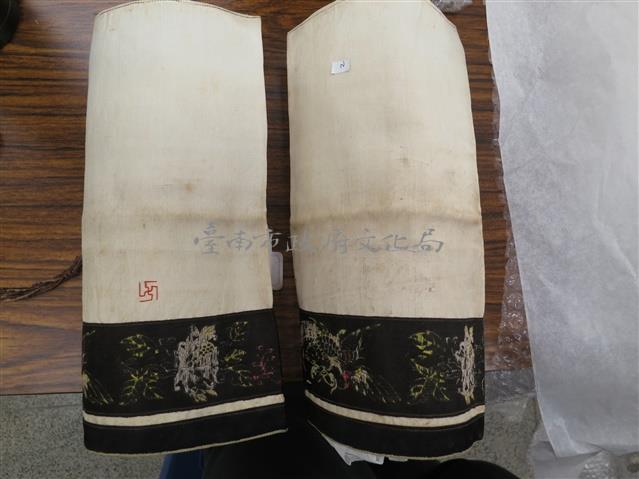 花卉蝶紋半襪藏品圖，第2張