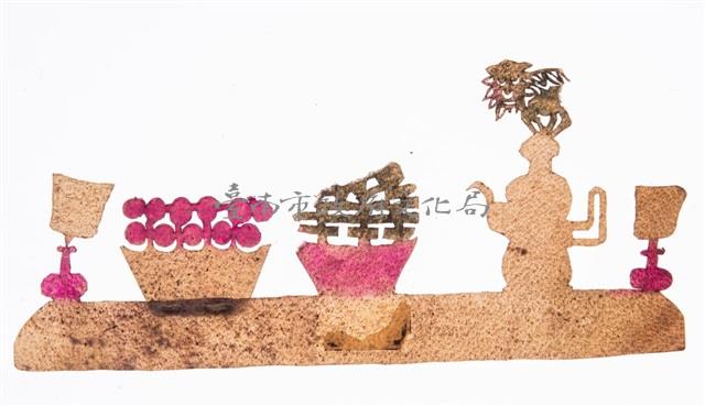 皮影戲偶道具藏品圖，第1張