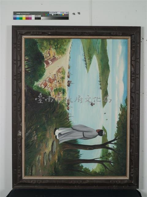 油畫-山丘遠眺藏品圖，第1張