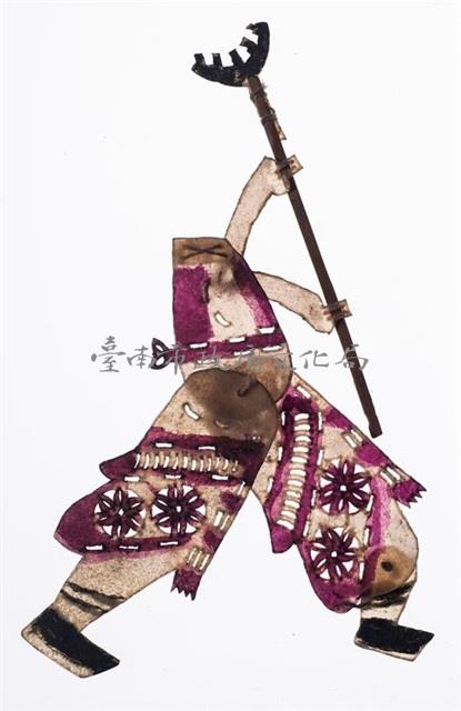 皮影戲偶藏品圖，第1張