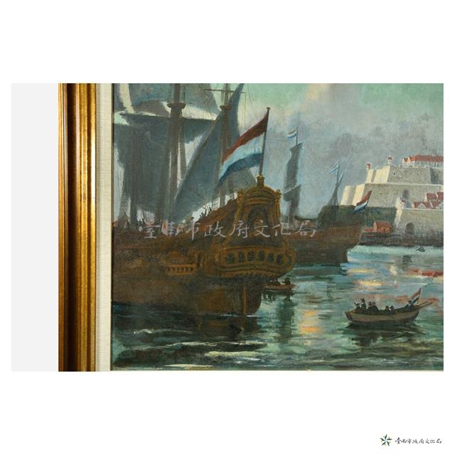 熱蘭遮城晨景圖藏品圖，第8張