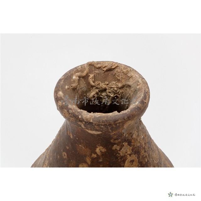 褐釉陶瓶藏品圖，第8張