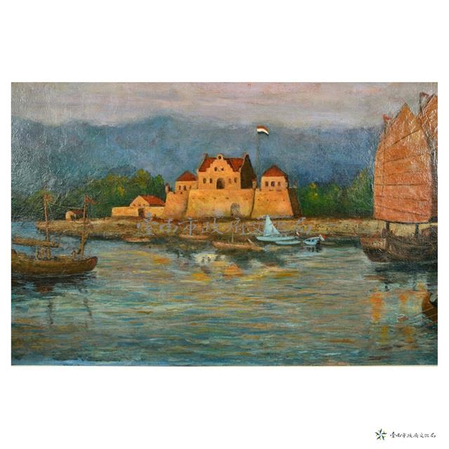 赤崁樓夕照圖藏品圖，第7張