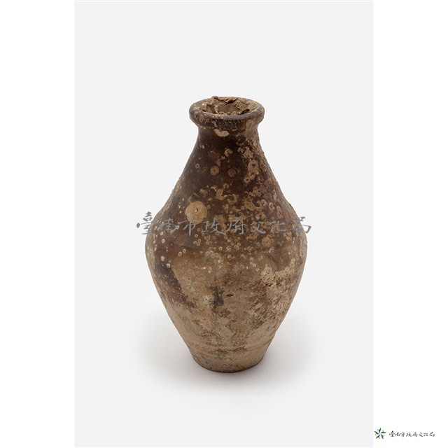 褐釉陶瓶藏品圖，第2張