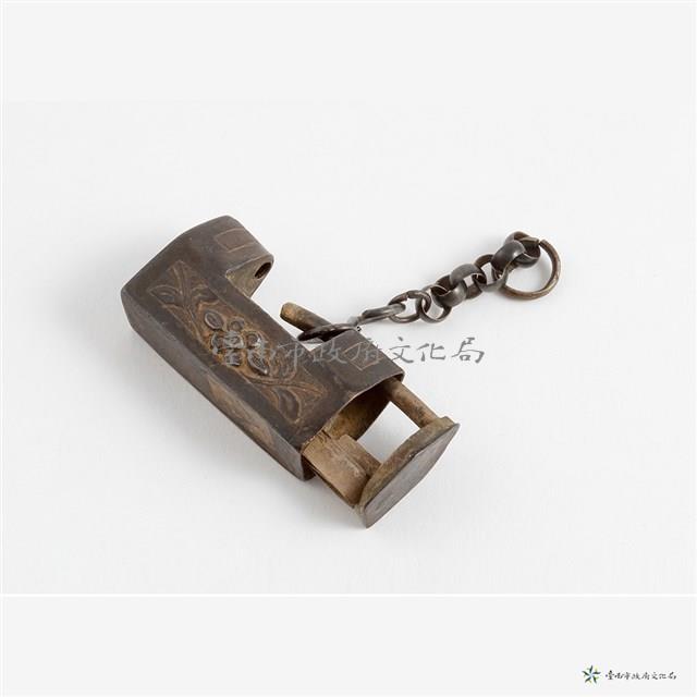 長命百歲銀鎖藏品圖，第3張