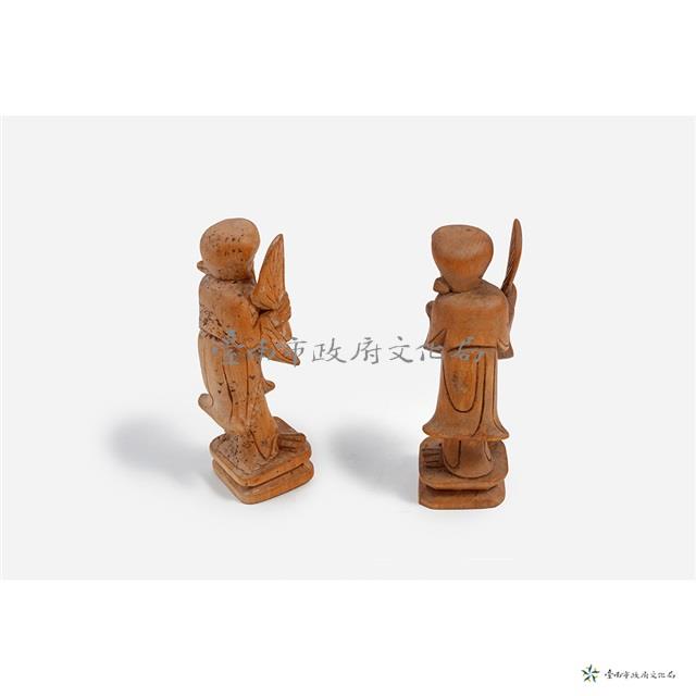 古木雕刻藏品圖，第3張