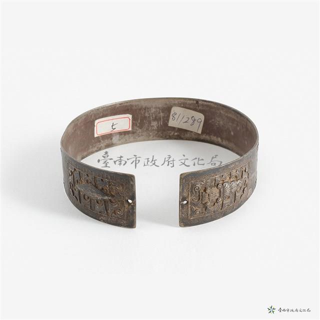 花開富貴銀鐲藏品圖，第3張