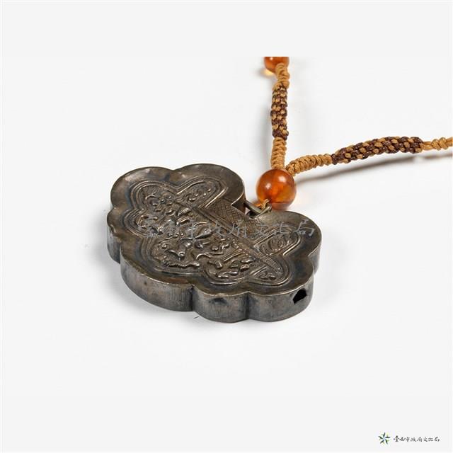 銀中國結項鍊藏品圖，第3張