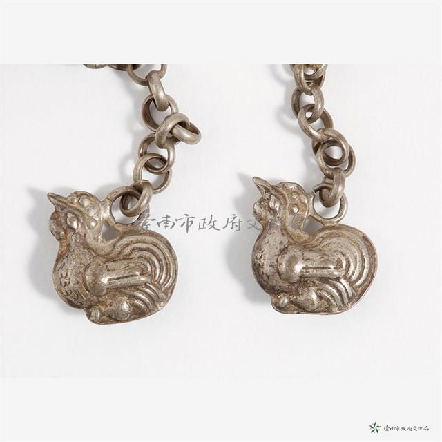 銀肚兜掛飾藏品圖，第3張