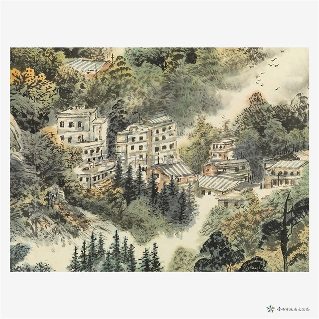 寄語畫筆故鄉情藏品圖，第3張
