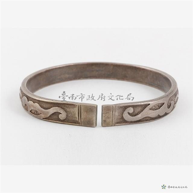 銀壽字手鐲藏品圖，第3張