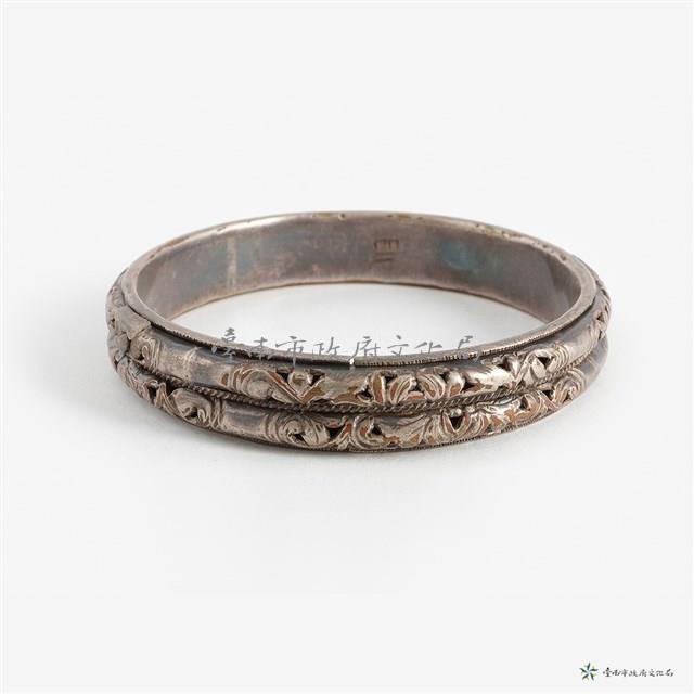 海冬青銀鐲藏品圖，第3張