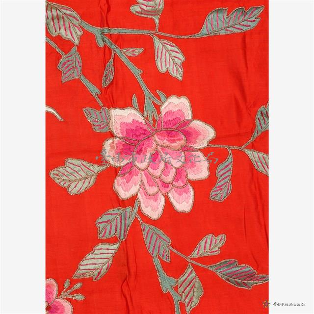 鯉魚牡丹綵繡藏品圖，第3張