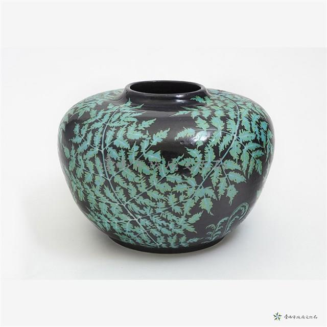 雕釉瓷器(黑色底陶器)藏品圖，第3張
