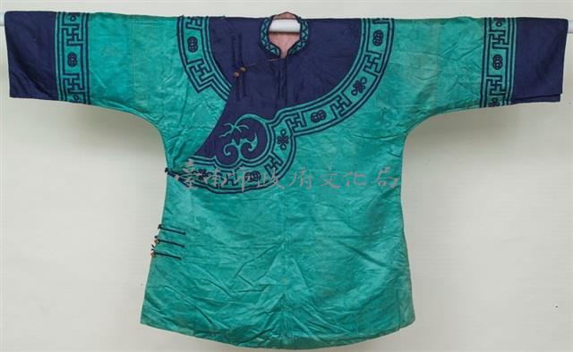 青色女裝藏品圖，第2張