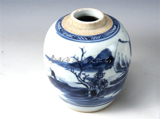 青花藥罐藏品圖，第1張