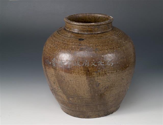褐釉陶罐藏品圖，第1張