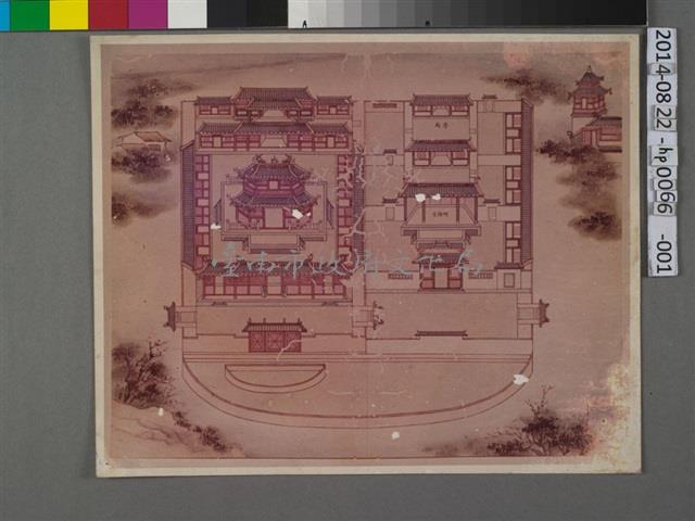 蔣元樞重建台灣縣學圖說相片藏品圖，第1張