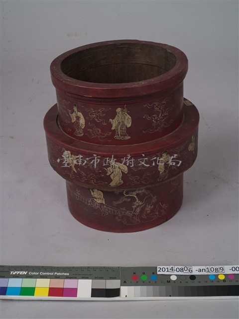 朱漆描金禮盒藏品圖，第1張