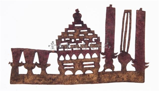 皮影戲偶道具藏品圖，第1張