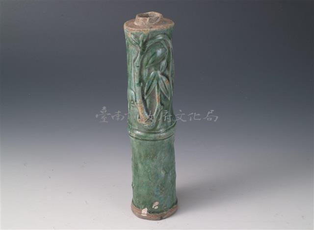 綠釉欄杆柱藏品圖，第1張