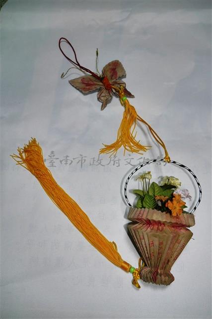 銀票花(花籃吊飾)(1)藏品圖，第1張