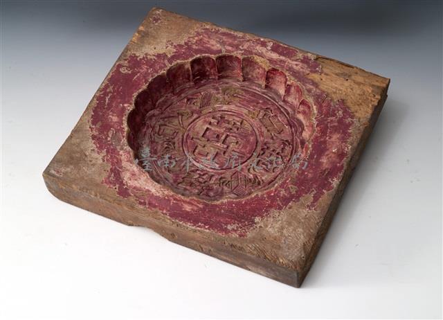 雙喜字紋糕餅模藏品圖，第1張