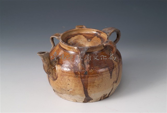 四繫帶流油壺藏品圖，第1張