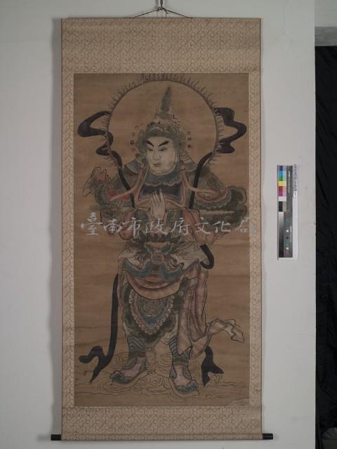 護法韋陀畫像	 	藏品圖，第1張