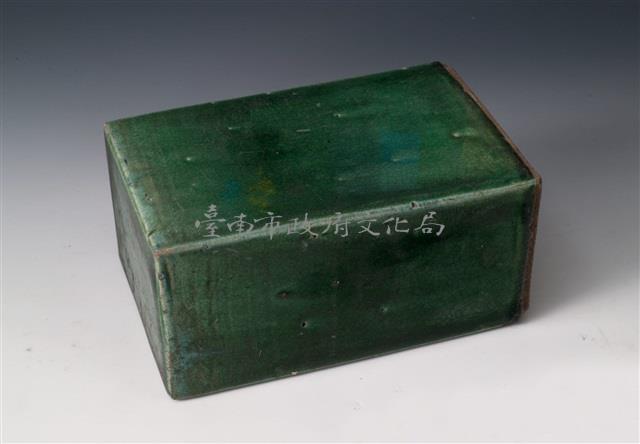 綠釉方枕藏品圖，第1張