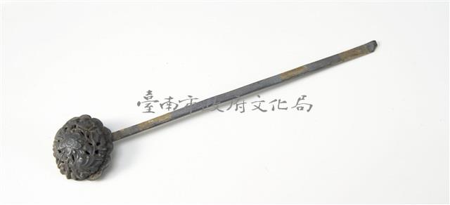 銀花草紋髮簪藏品圖，第1張