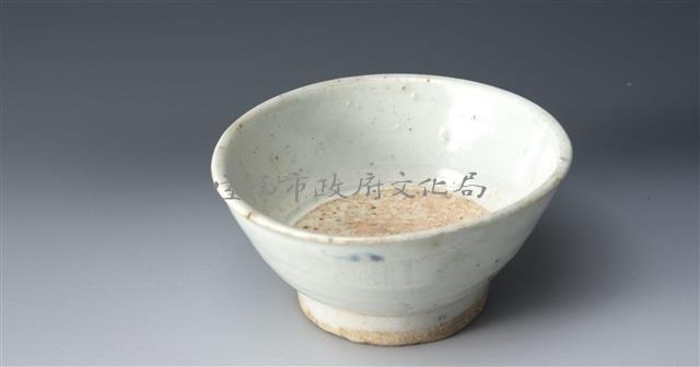 青花印花紋碗	 	藏品圖，第1張