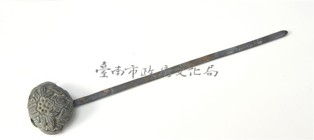 銀花草紋髮簪藏品圖，第1張
