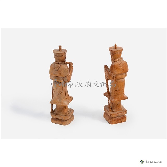 古木雕刻藏品圖，第1張