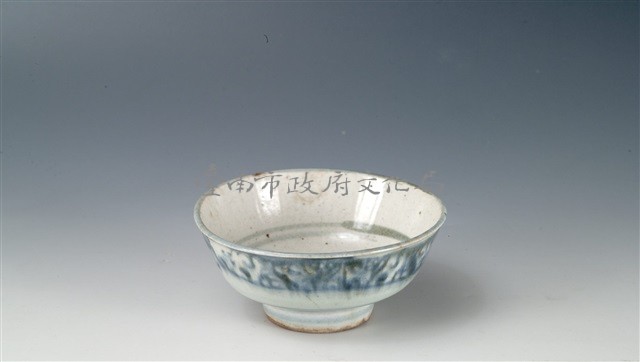 青花印花紋碗藏品圖，第1張