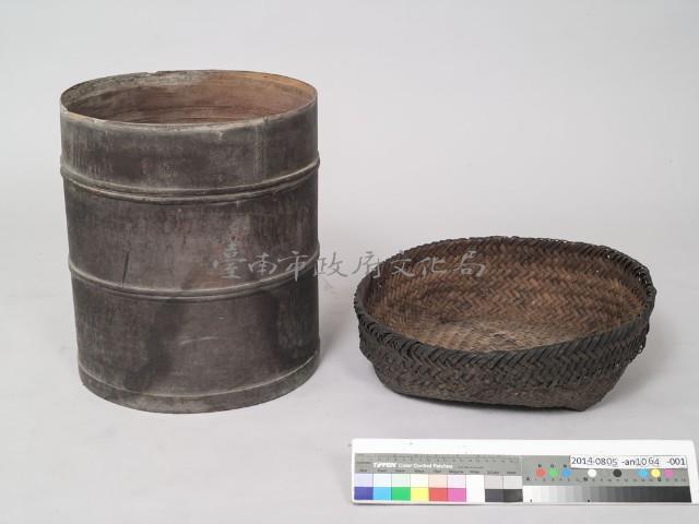 藤箍木製圓桶	 	藏品圖，第1張